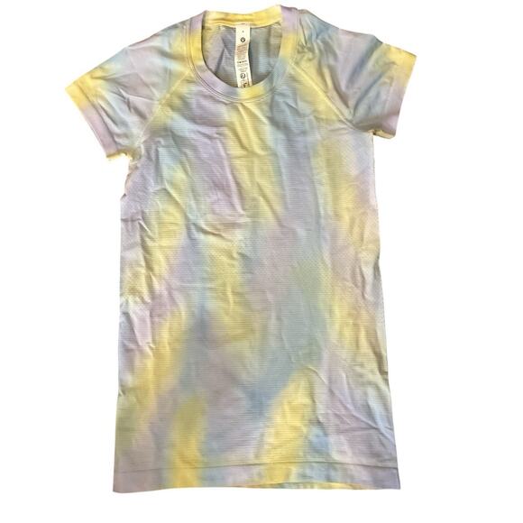 lululemon athletica Tops - Lululemon Swiftly Tech Short Sleeve 2.0   Tee Shirt Size 4 Psychedelic